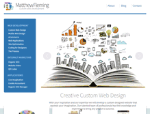 Tablet Screenshot of matthewfleming.com